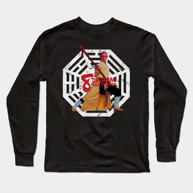 The Eight Diagram Pole Fighter Long Sleeve T-Shirt by Blind Ninja